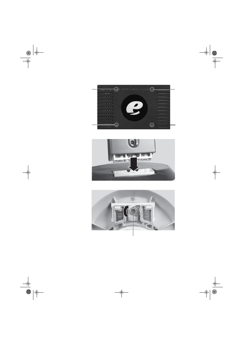 5 slide the adjustable stand’s neck onto the base | eMachines Flat Panel Monitor User Manual | Page 10 / 32
