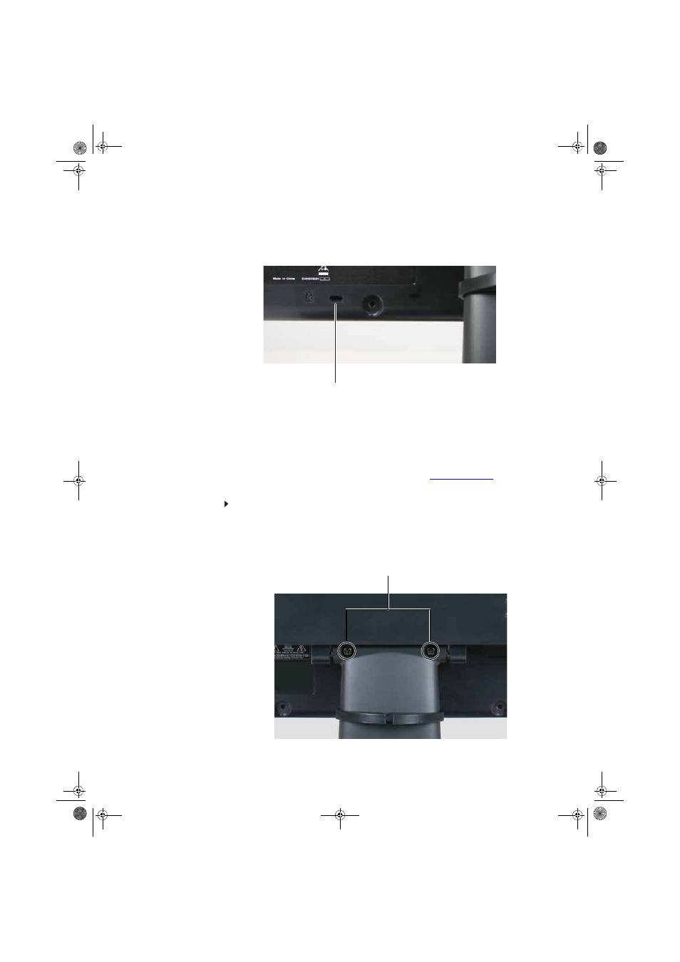 Connecting a security cable, Setting up the optional stand, Attaching the usb stand | To attach the adjustable stand, 1 make sure that the monitor is turned off | eMachines Flat Panel Monitor User Manual | Page 9 / 32