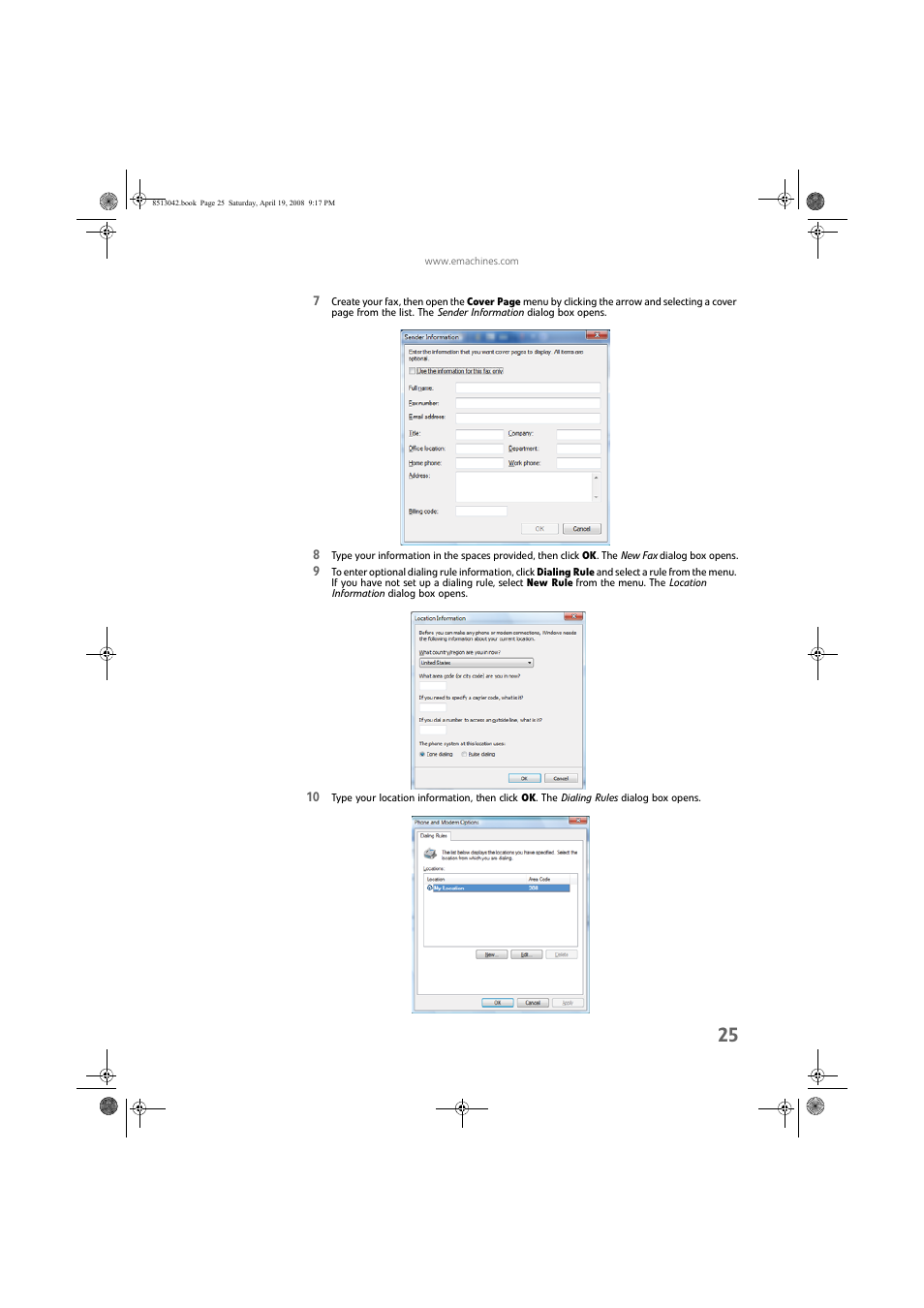 eMachines 8513042 User Manual | Page 31 / 96