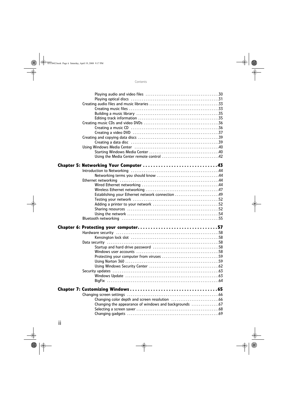 eMachines 8513042 User Manual | Page 4 / 96