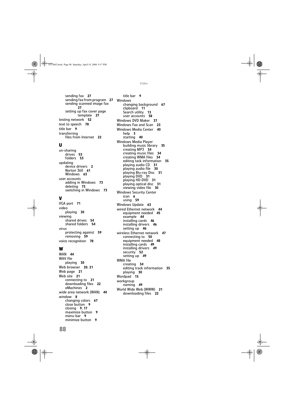 eMachines 8513042 User Manual | Page 94 / 96