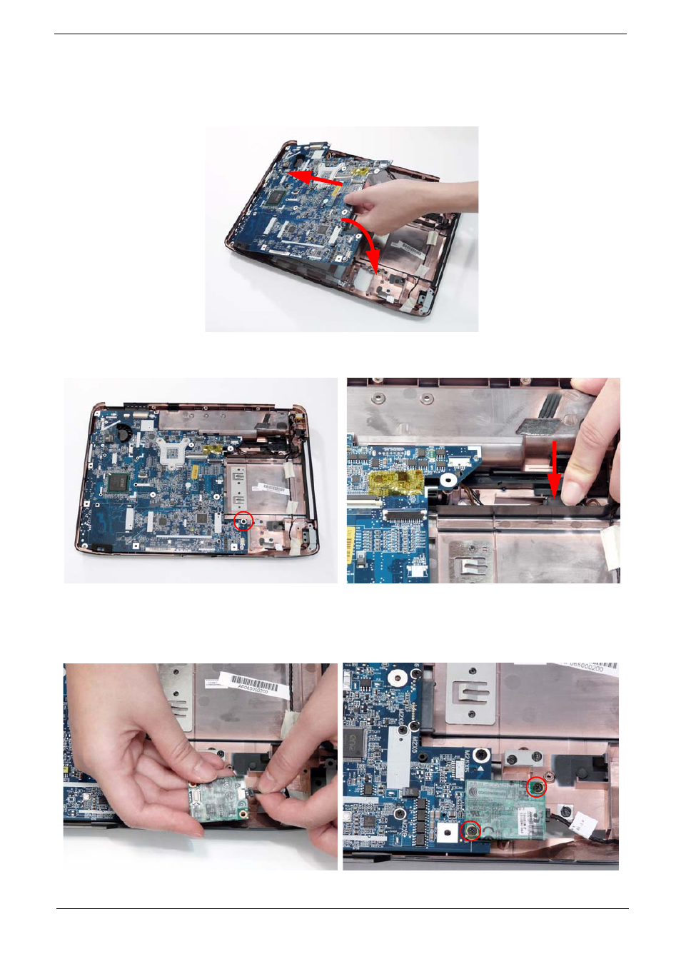 Replacing the modem module | eMachines D720 User Manual | Page 101 / 174