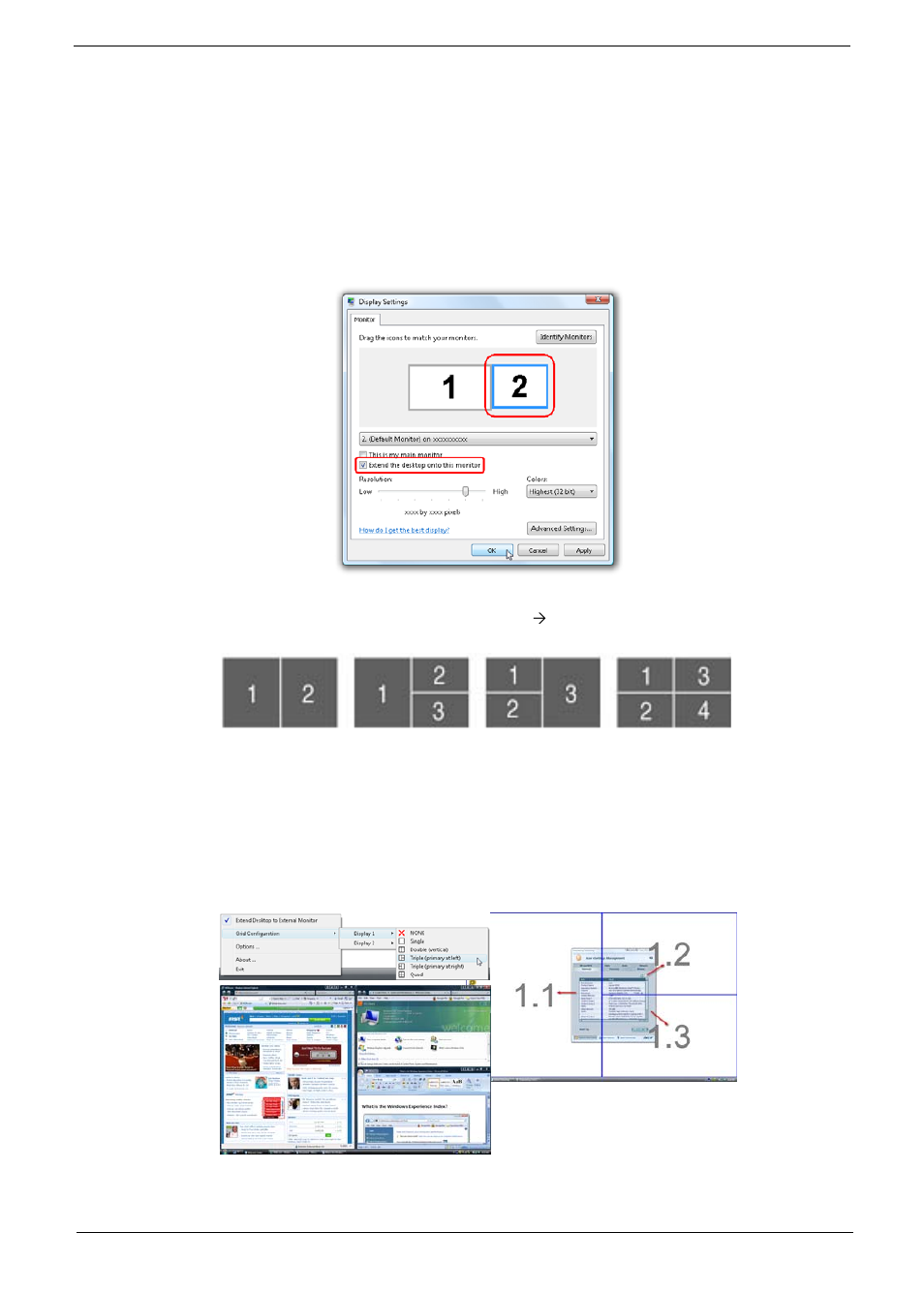 Using the system utilities, Acer gridvista (dual-display compatible) | eMachines D720 User Manual | Page 25 / 174