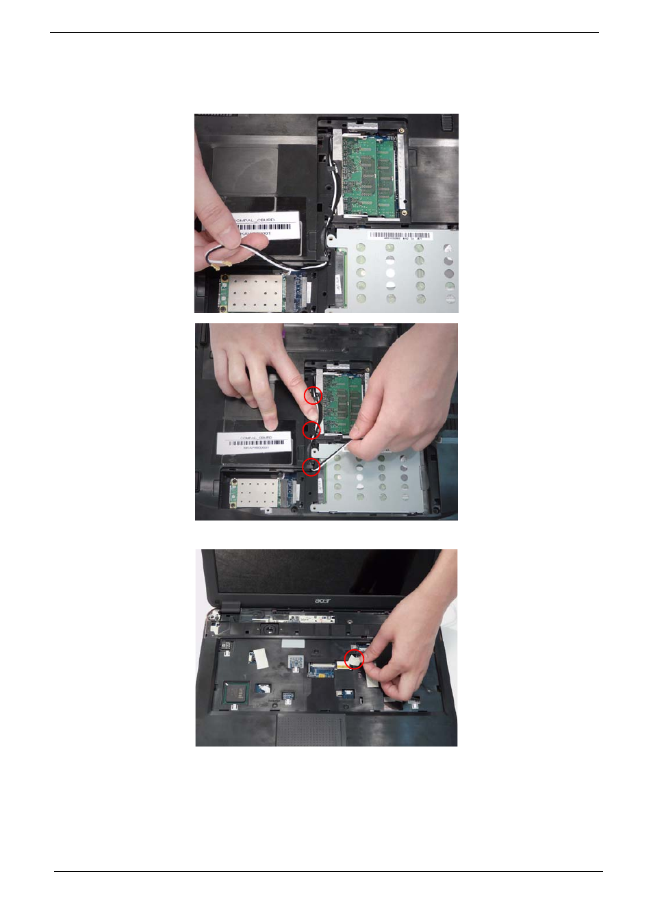 Removing the antenna | eMachines D720 User Manual | Page 68 / 174