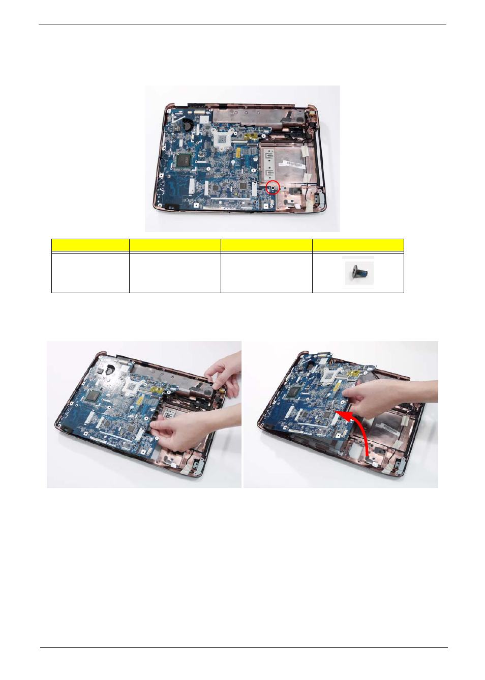 Removing the main board | eMachines D720 User Manual | Page 81 / 174