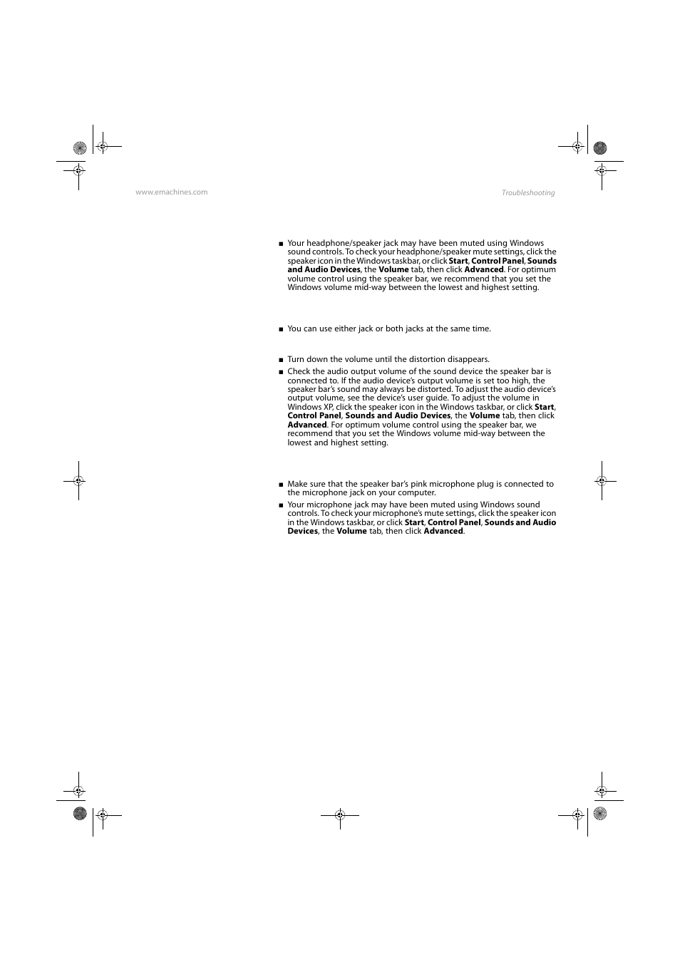 eMachines E17T4W User Manual | Page 27 / 36