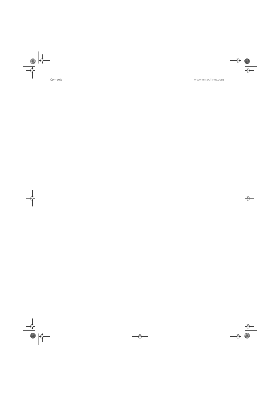 eMachines E17T4W User Manual | Page 4 / 36