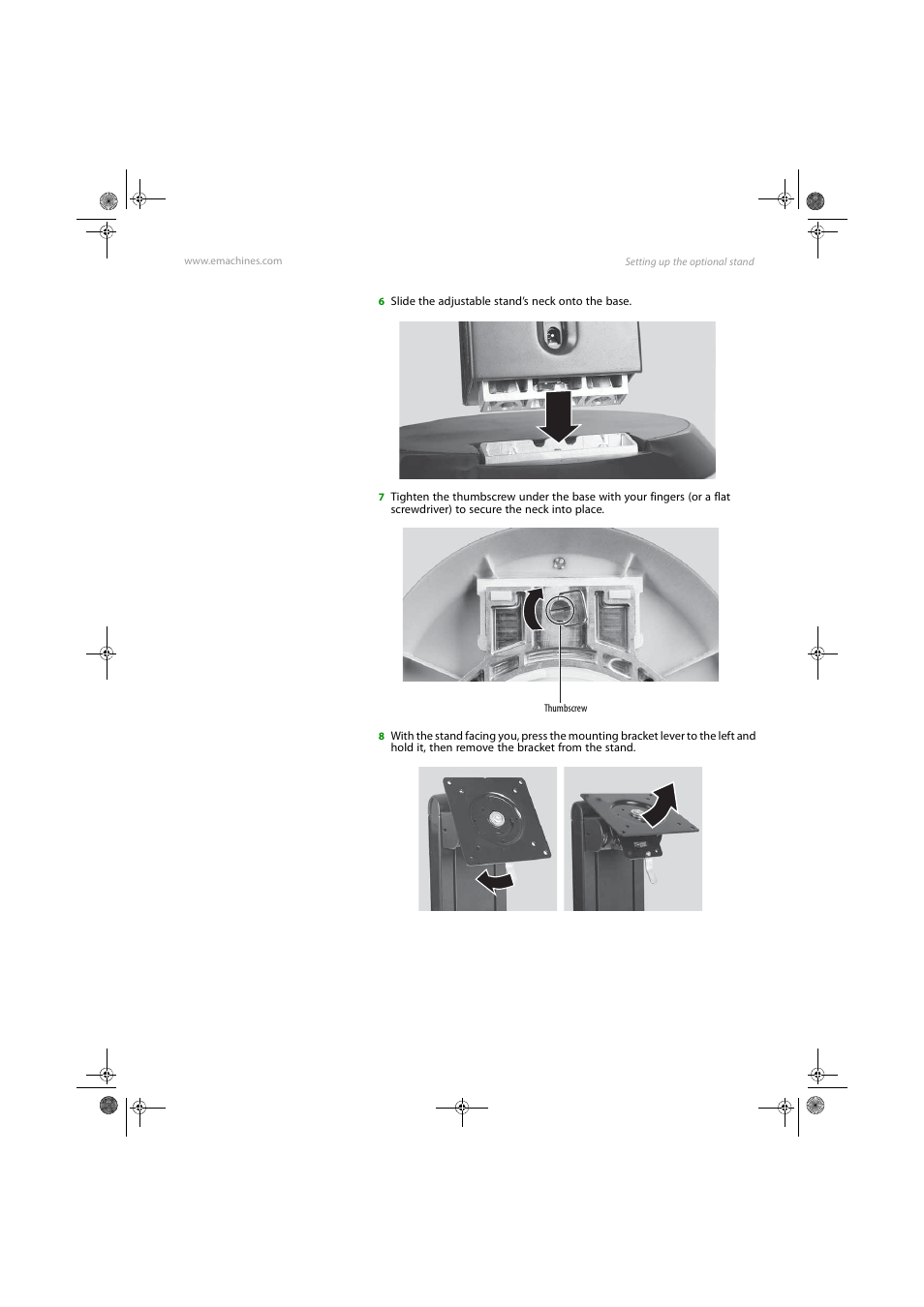 eMachines E17T4W User Manual | Page 9 / 36