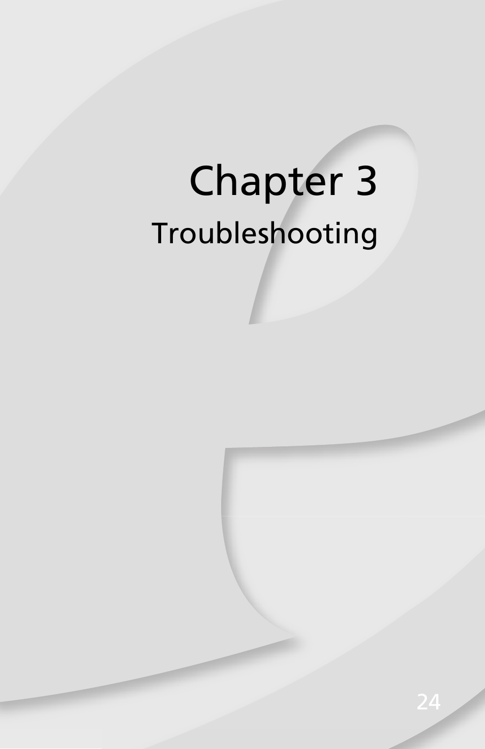 Troubleshooting, Chapter 3 | eMachines EM001 User Manual | Page 34 / 69