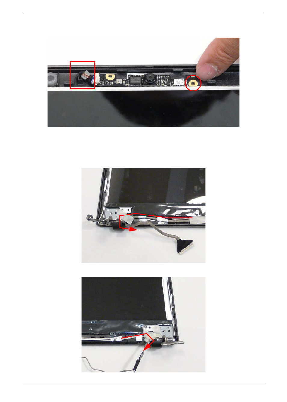 Replacing the lcd bezel | eMachines E628 User Manual | Page 119 / 224