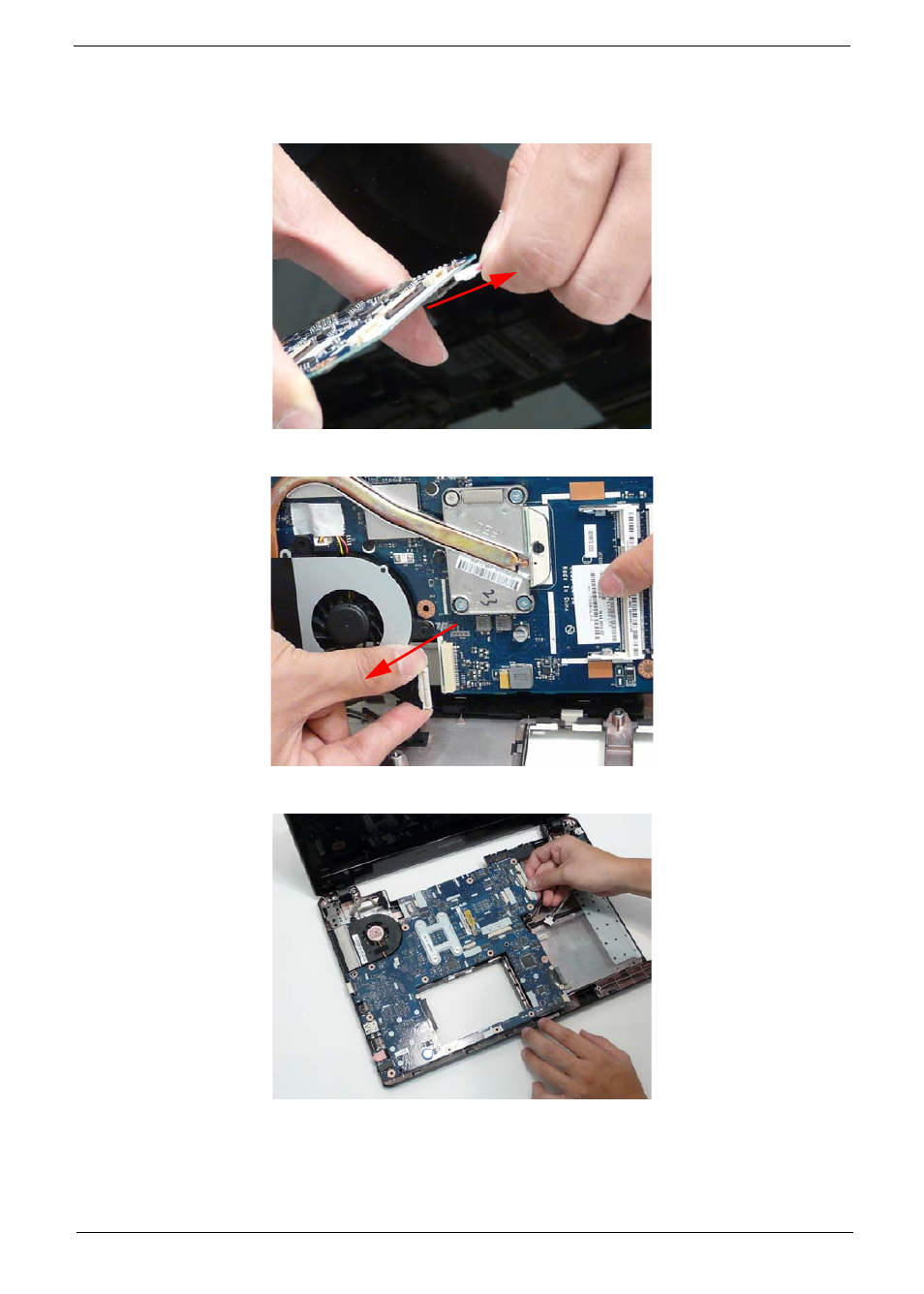 Replacing the mainboard | eMachines E628 User Manual | Page 127 / 224