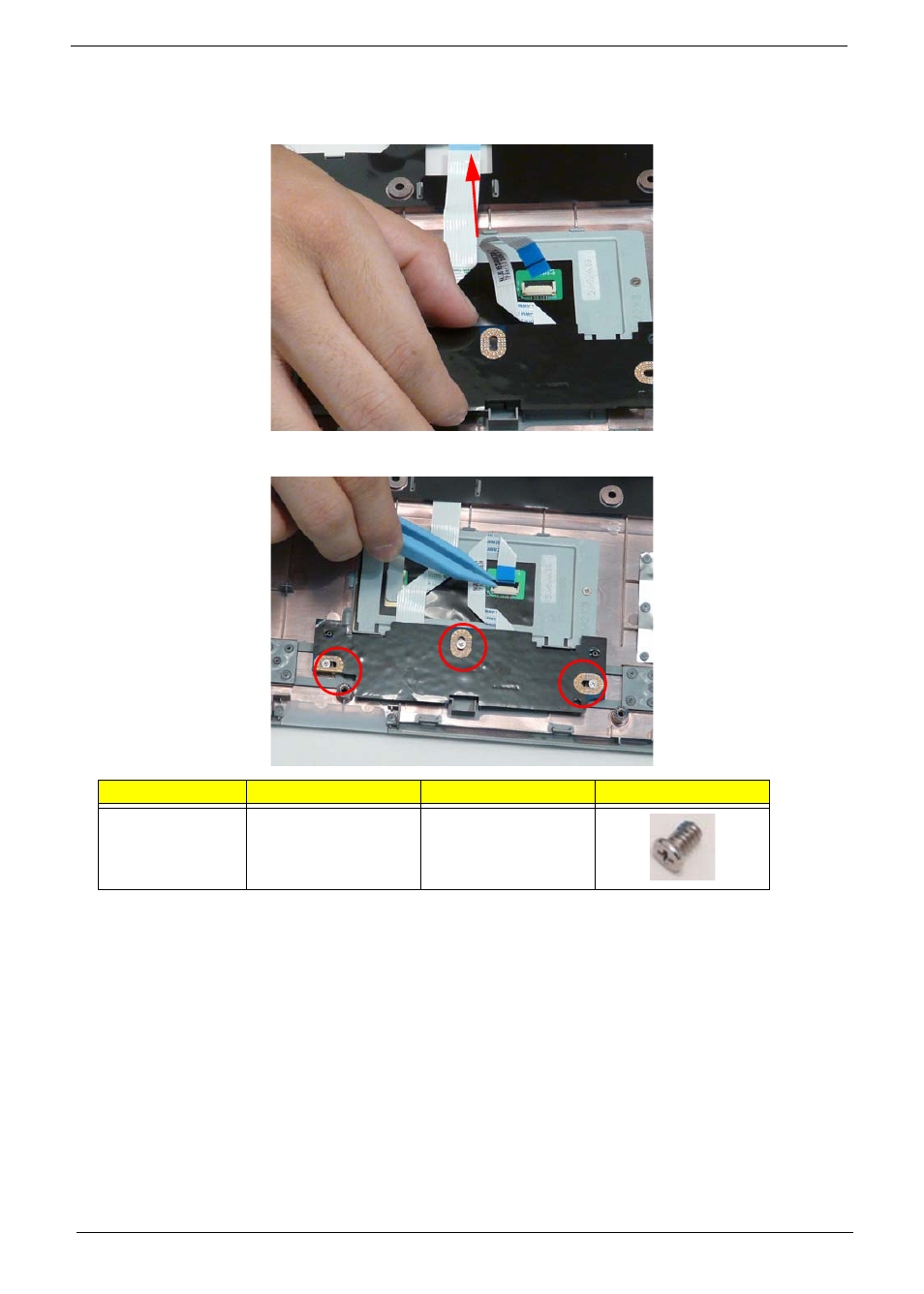 Replacing the button board | eMachines E628 User Manual | Page 138 / 224