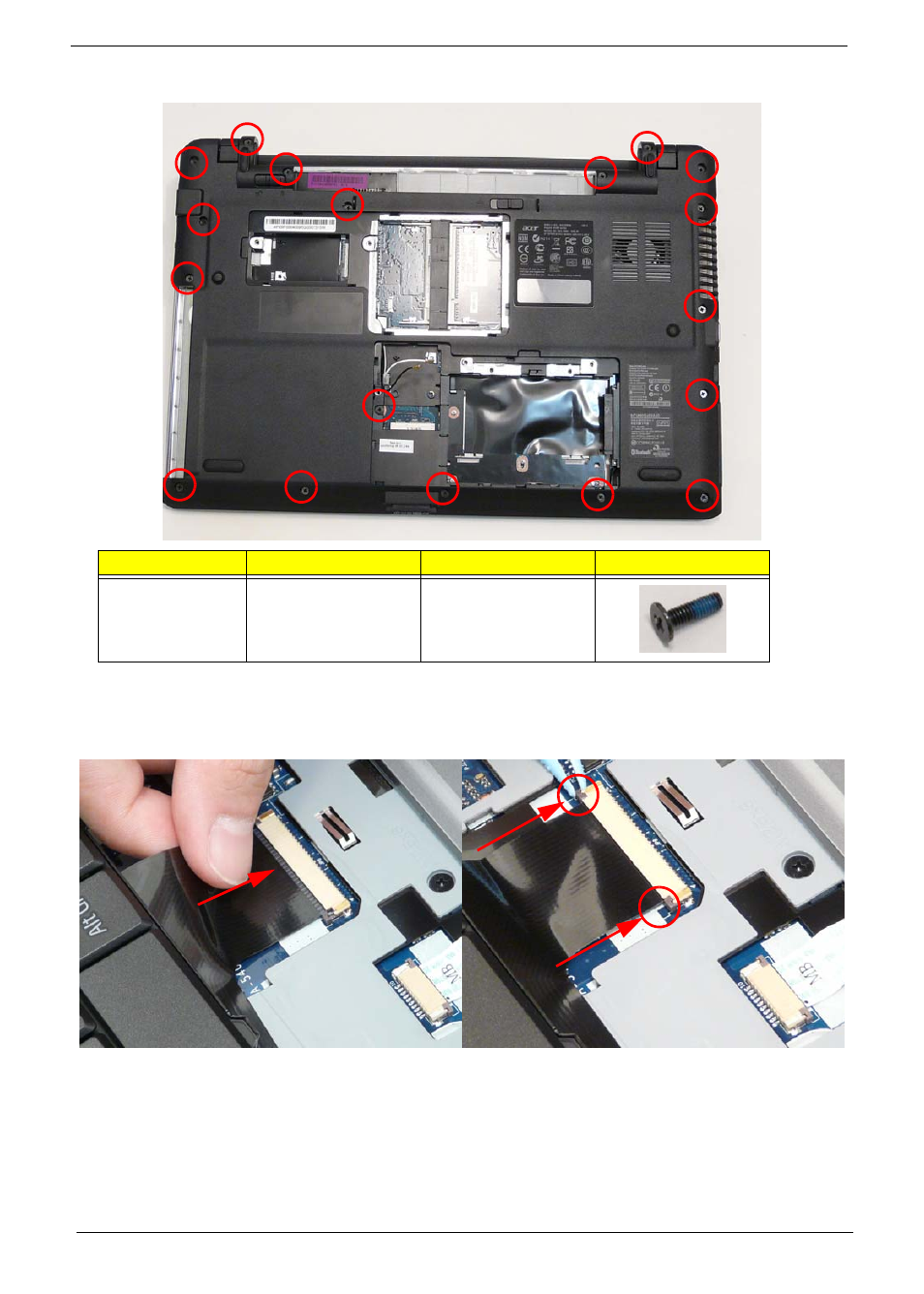 Replacing the keyboard | eMachines E628 User Manual | Page 144 / 224