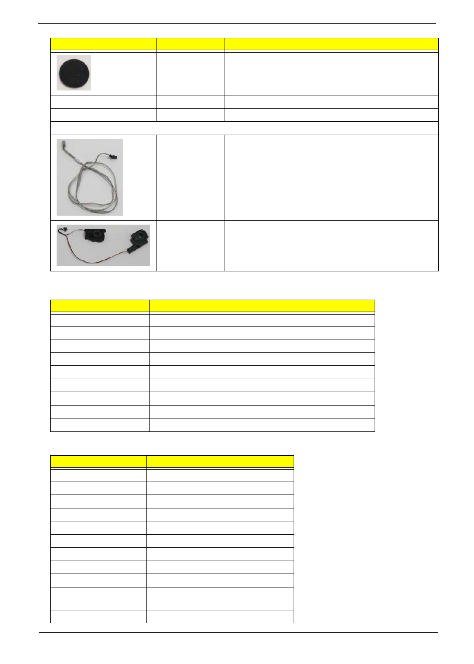 Screw list | eMachines E628 User Manual | Page 197 / 224