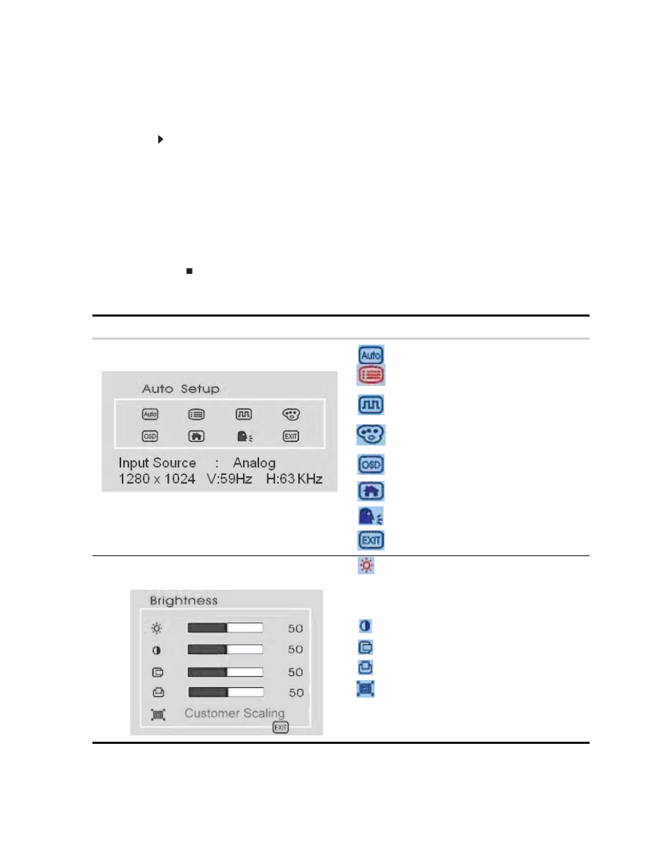 On-screen display options, Adjusting osd settings, To adjust the osd settings | Osd menus, Main menu, Management menu | eMachines E216T5W User Manual | Page 10 / 26