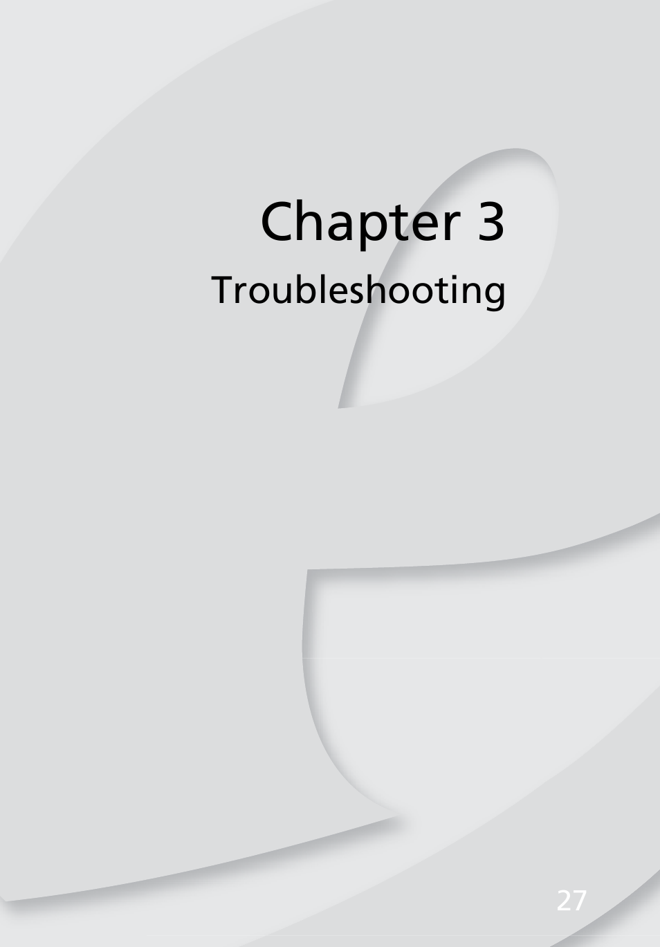 Troubleshooting, Chapter 3 | eMachines EL1300 User Manual | Page 37 / 80