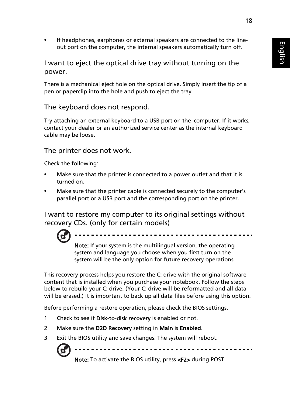 eMachines E510 Series User Manual | Page 37 / 64