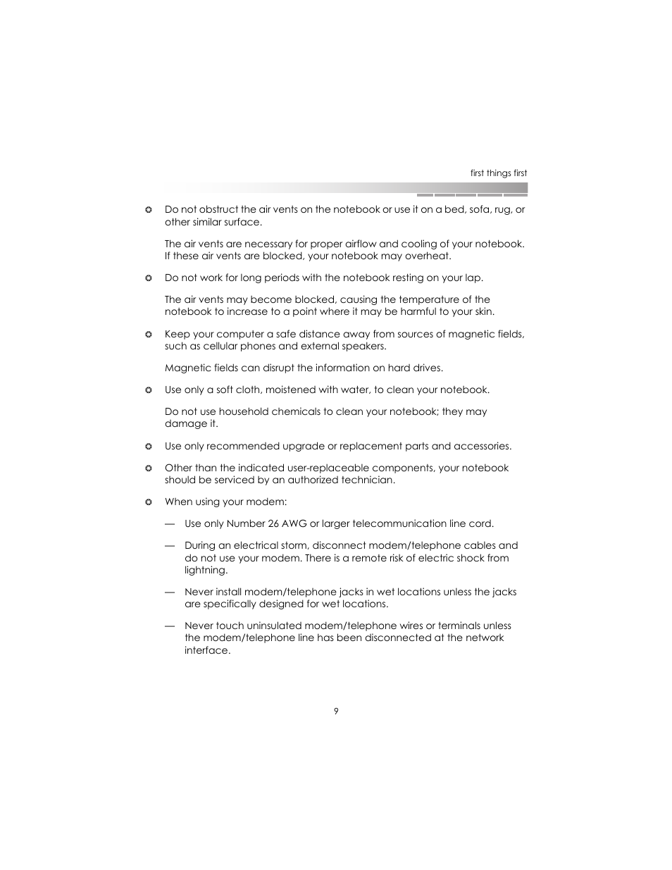 eMachines AAFW53700001K0 User Manual | Page 9 / 77