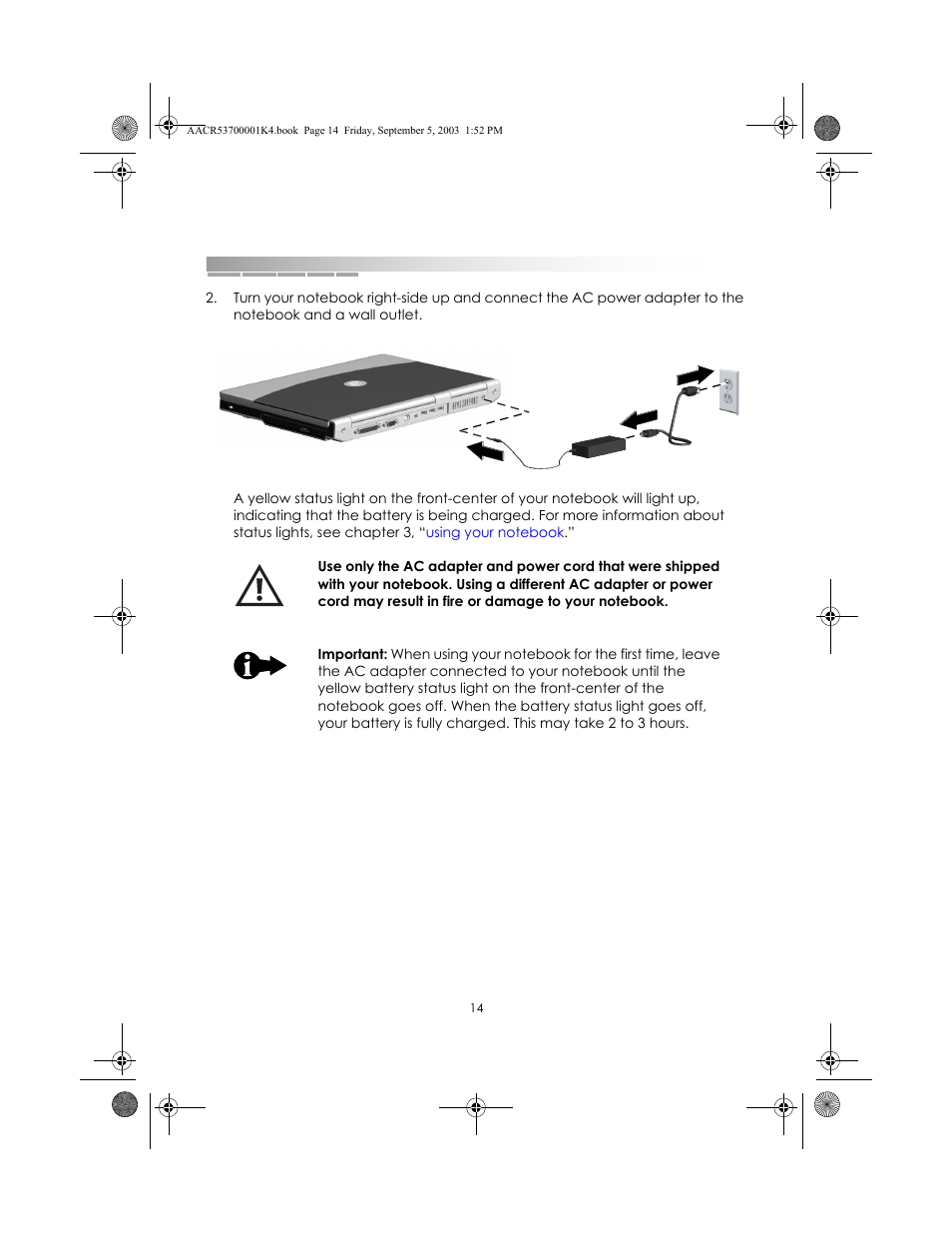 eMachines Notebooks User Manual | Page 14 / 78