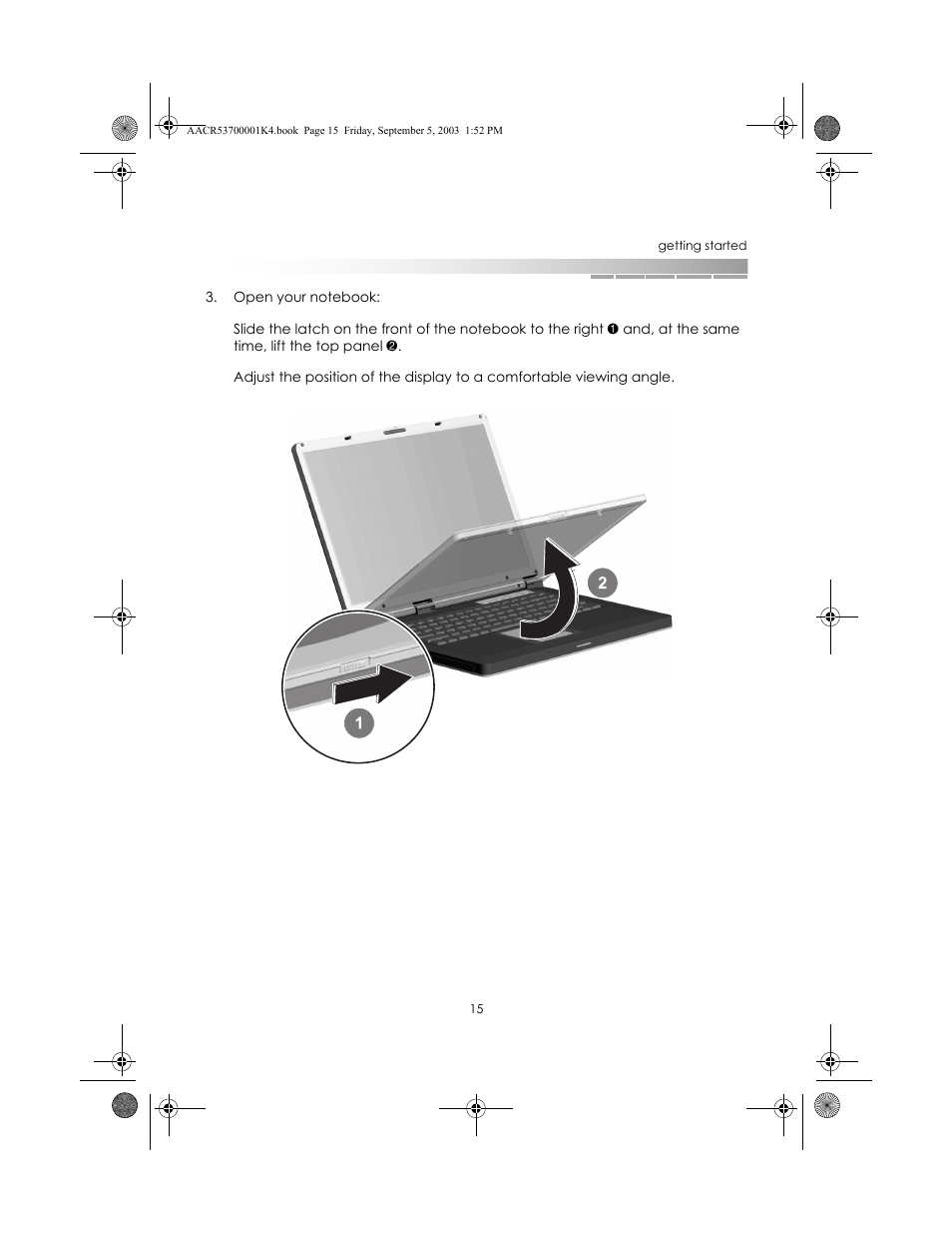 eMachines Notebooks User Manual | Page 15 / 78