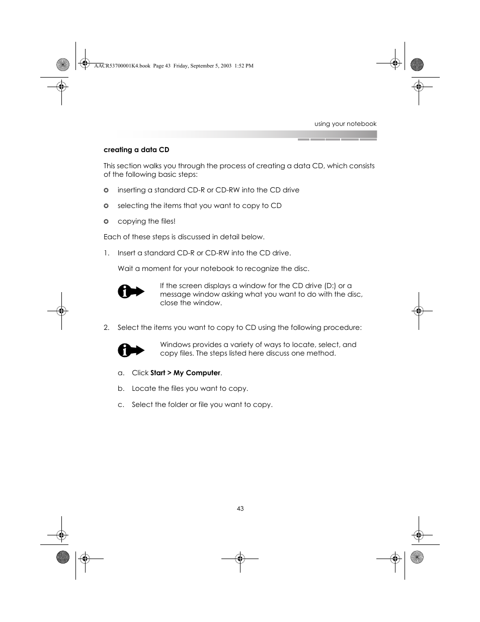 eMachines Notebooks User Manual | Page 42 / 78