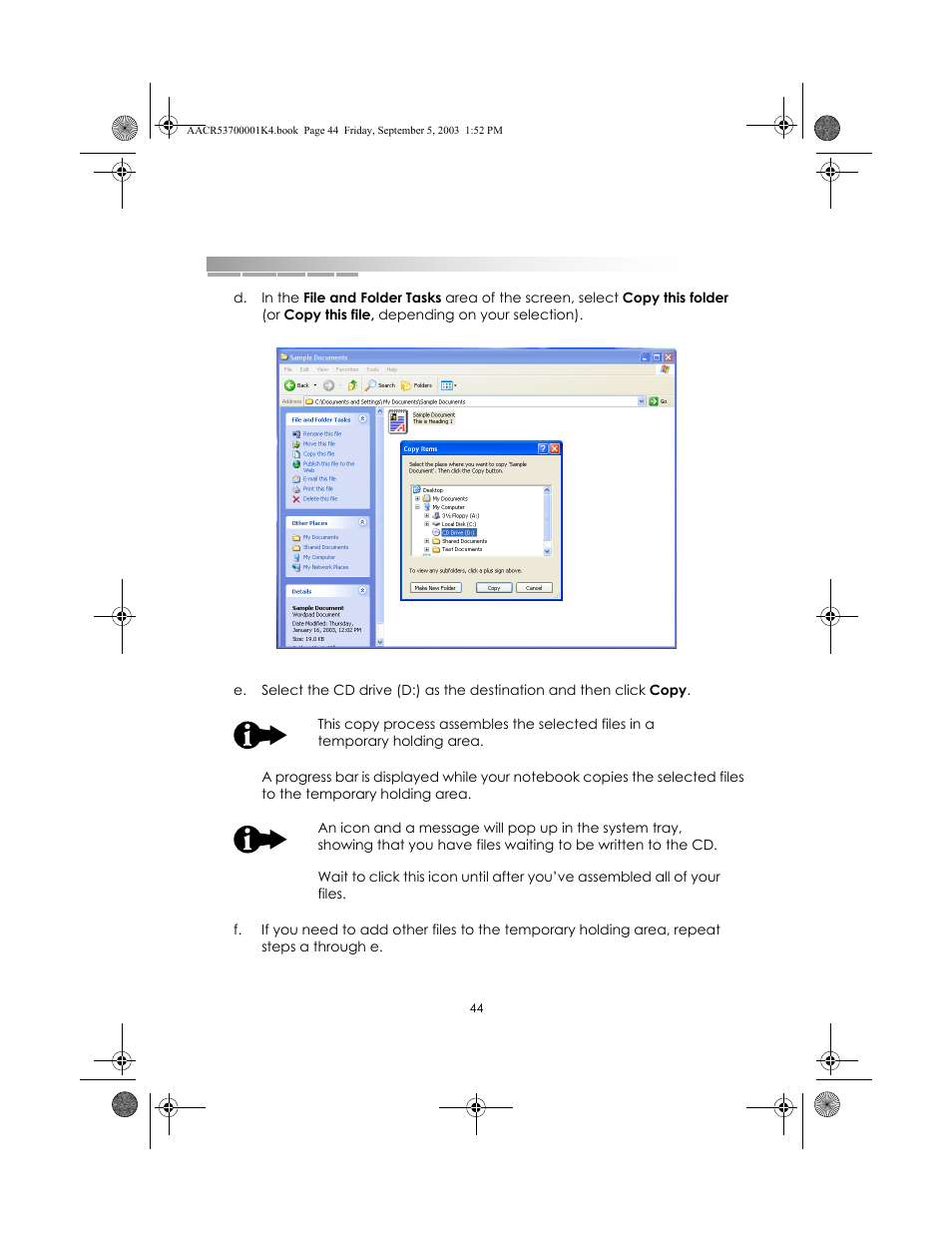 eMachines Notebooks User Manual | Page 43 / 78