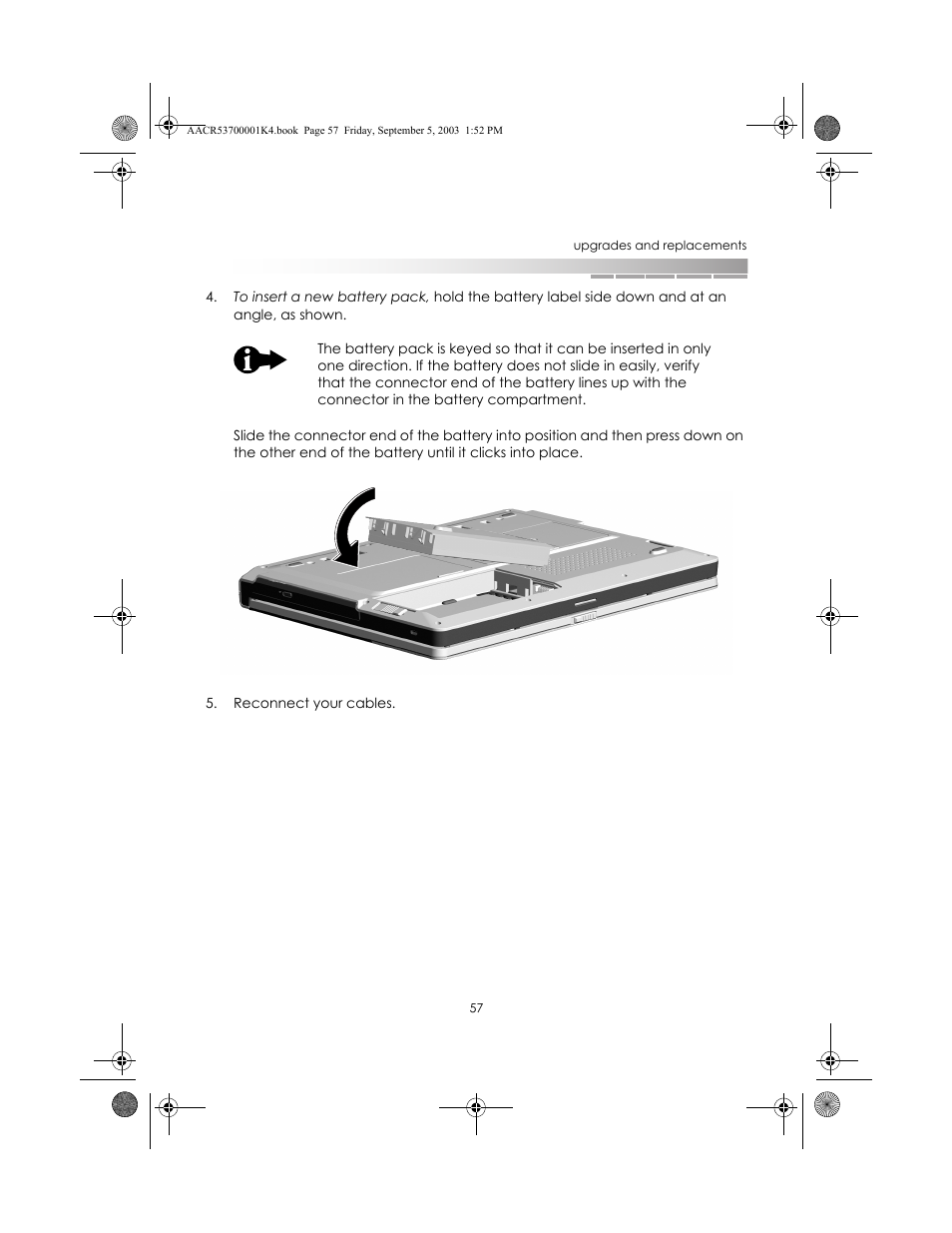 eMachines Notebooks User Manual | Page 55 / 78