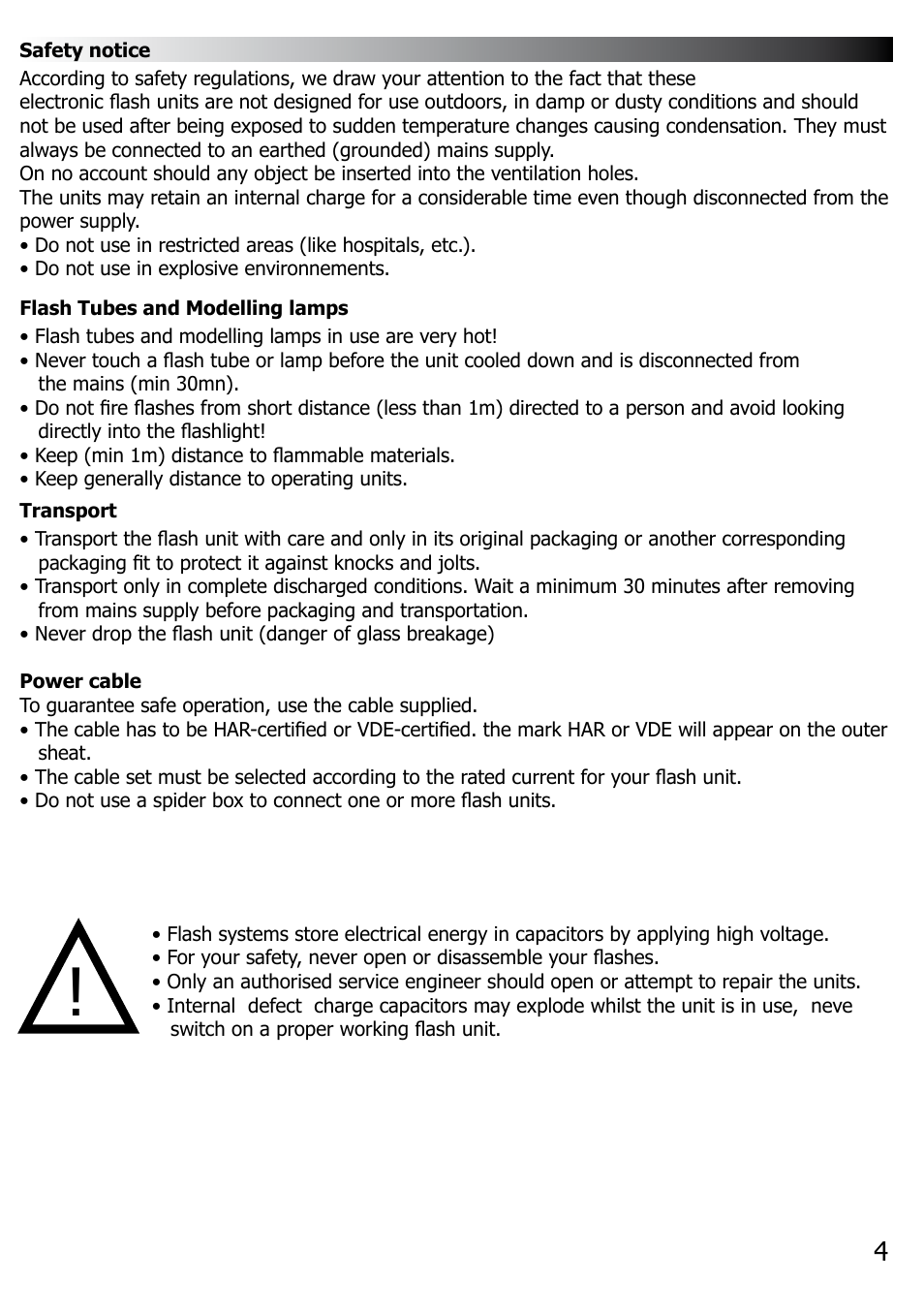 Elinca BX 100 User Manual | Page 5 / 16