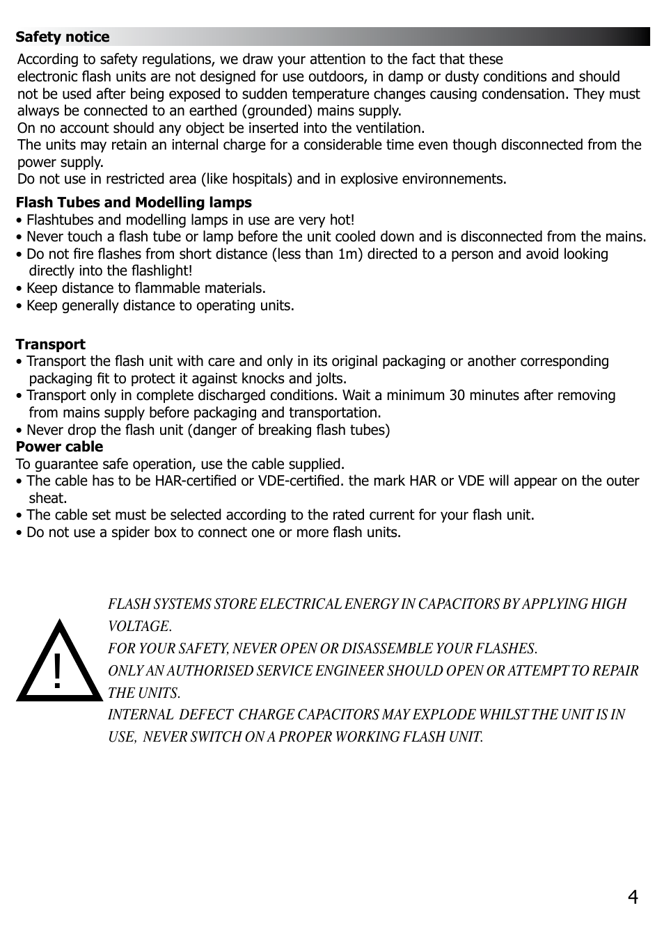 Elinca RX 600 User Manual | Page 5 / 16