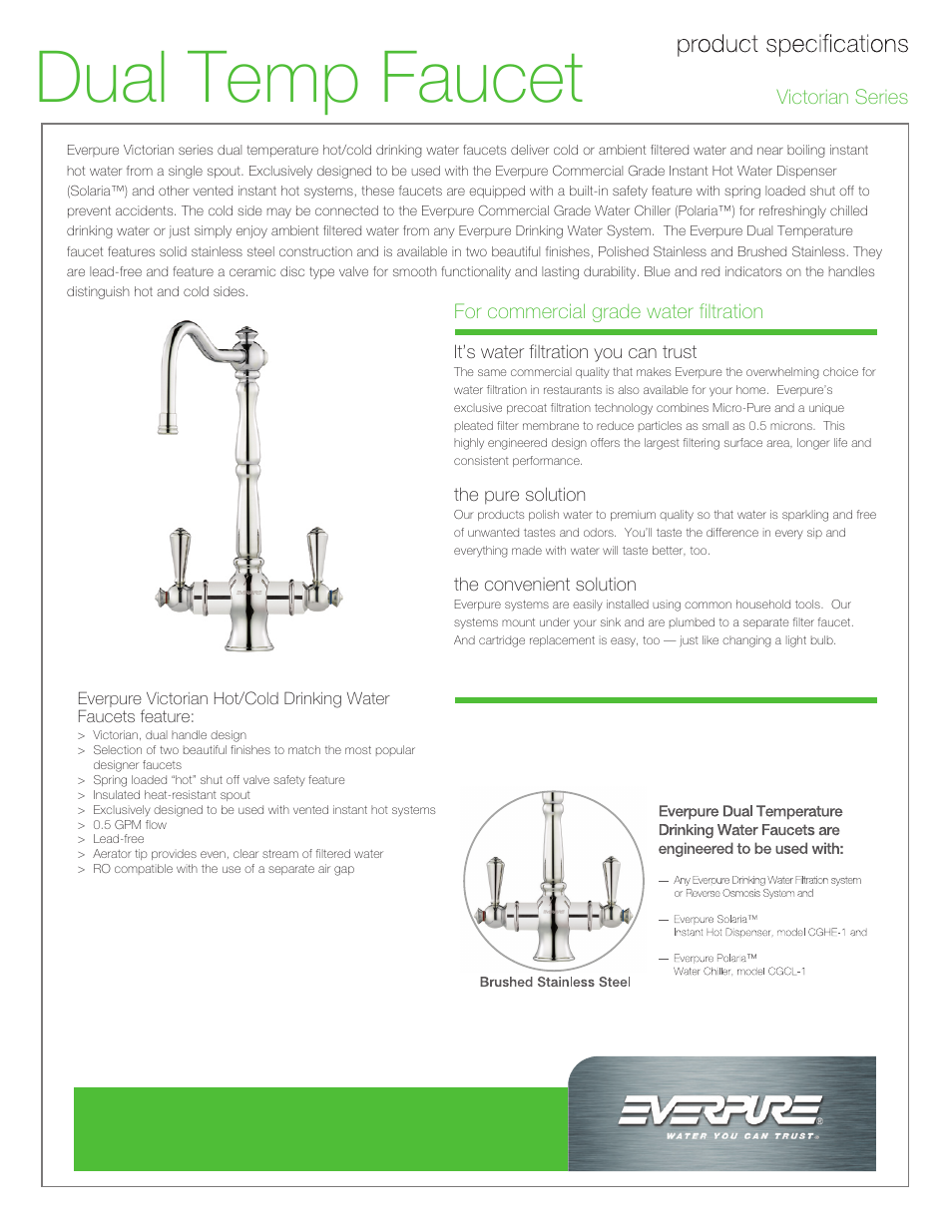 Everpure EV9006-11 User Manual | 2 pages