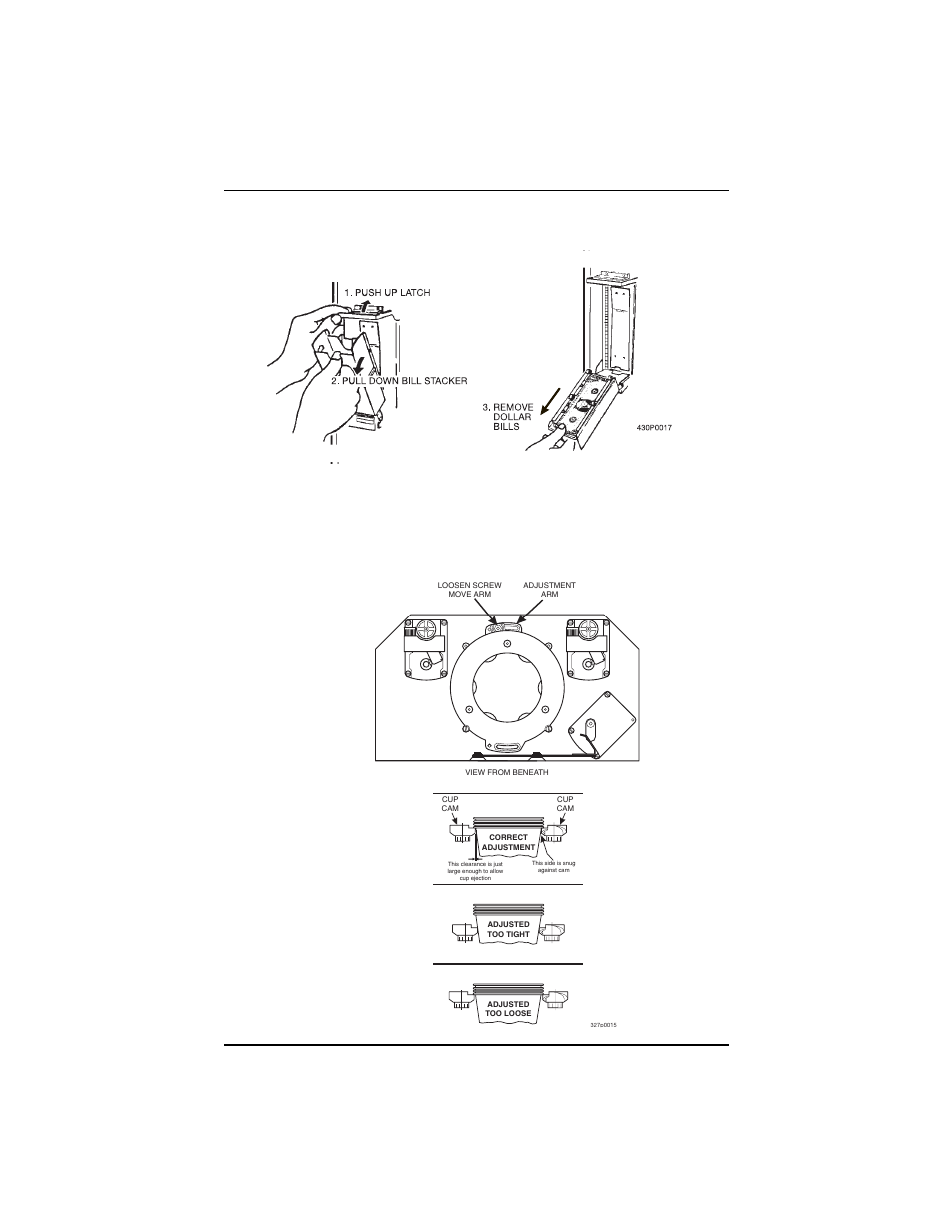 Adjustments and minor maintenance, View a view b | Everpure 327 User Manual | Page 18 / 88