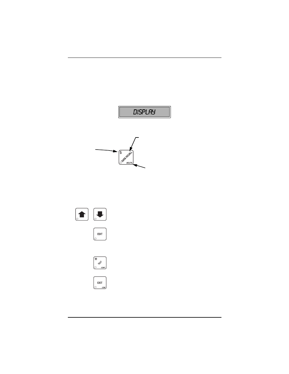 The displays, The function keys, Other keys | The displays the function keys other keys, Display | Everpure 327 User Manual | Page 24 / 88