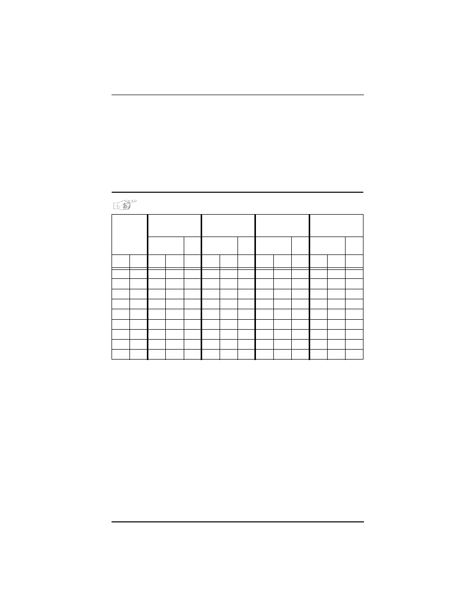 Factory default throw times and volumes | Everpure 327 User Manual | Page 43 / 88