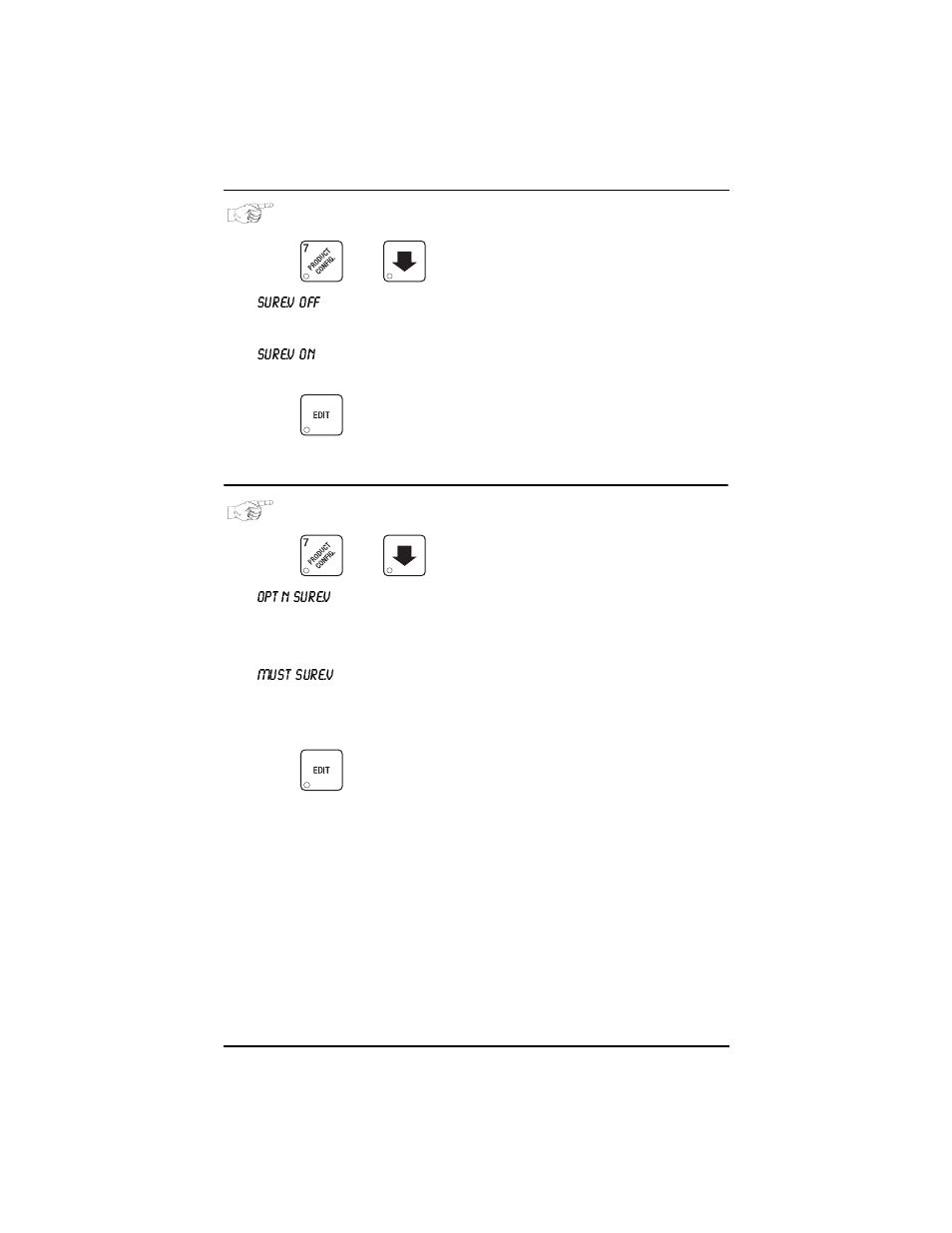 Turn surevend™ on or off, Optional or mandatory surevend | Everpure 327 User Manual | Page 48 / 88