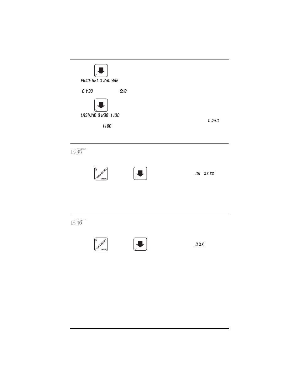 View total unpaid sales, View total unpaid vends, View total unpaid sales view total unpaid vends | Everpure 327 User Manual | Page 66 / 88