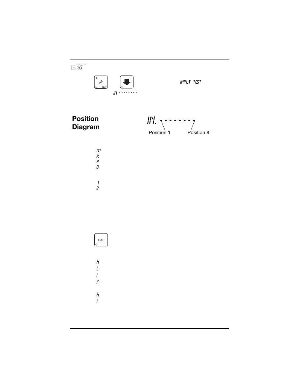Test various switches and sensors, Fkk==j=j=j=j=j=j=j=j, Position diagram | K==j=j=j=j=j=j=j=j | Everpure 327 User Manual | Page 74 / 88