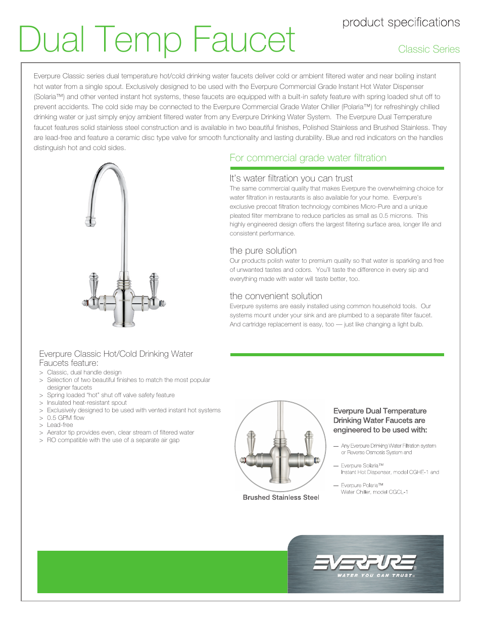 Everpure EV9007-11 User Manual | 2 pages