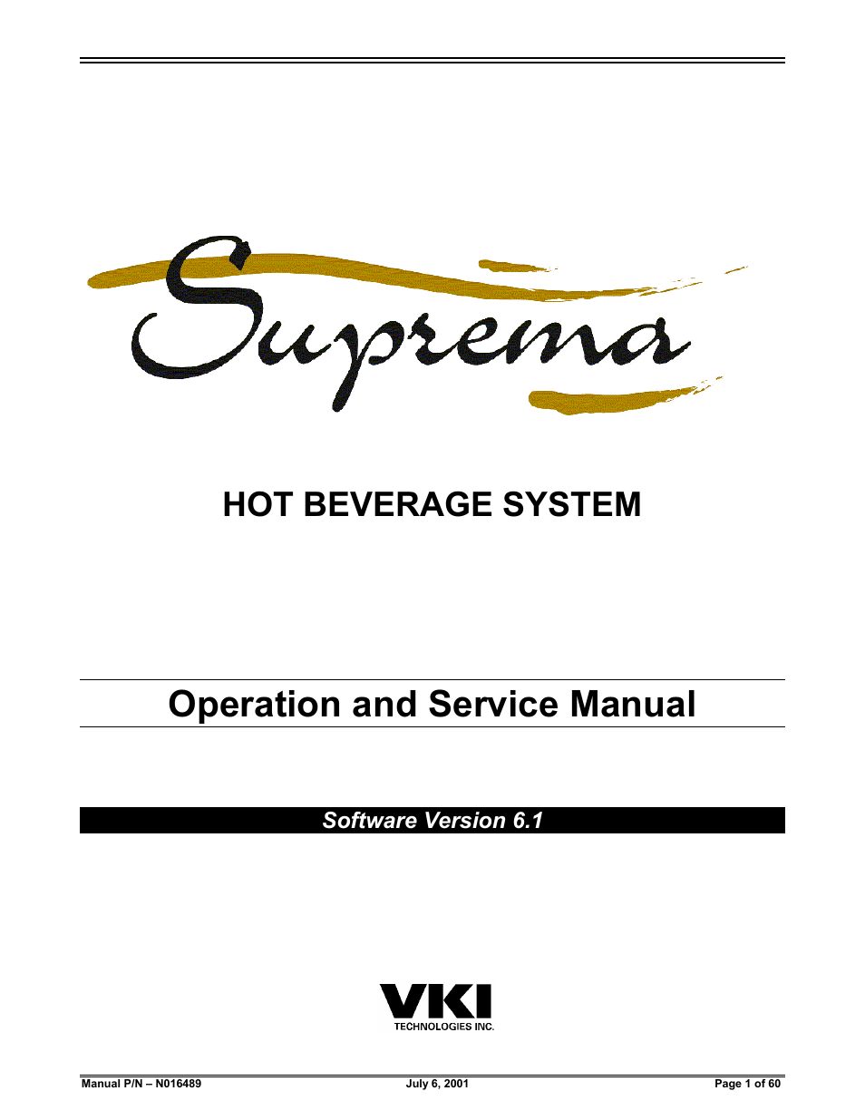 Everpure 2001 User Manual | 60 pages