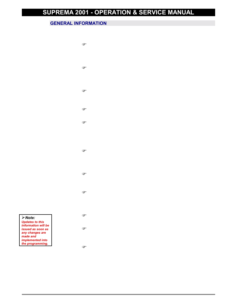 General information, Suprema 2001 - operation & service manual | Everpure 2001 User Manual | Page 32 / 60