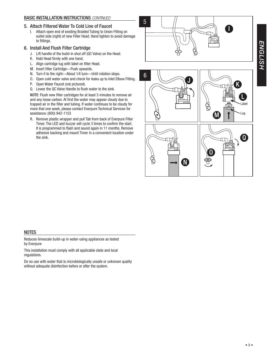 Everpure PBS400 User Manual | Page 3 / 8