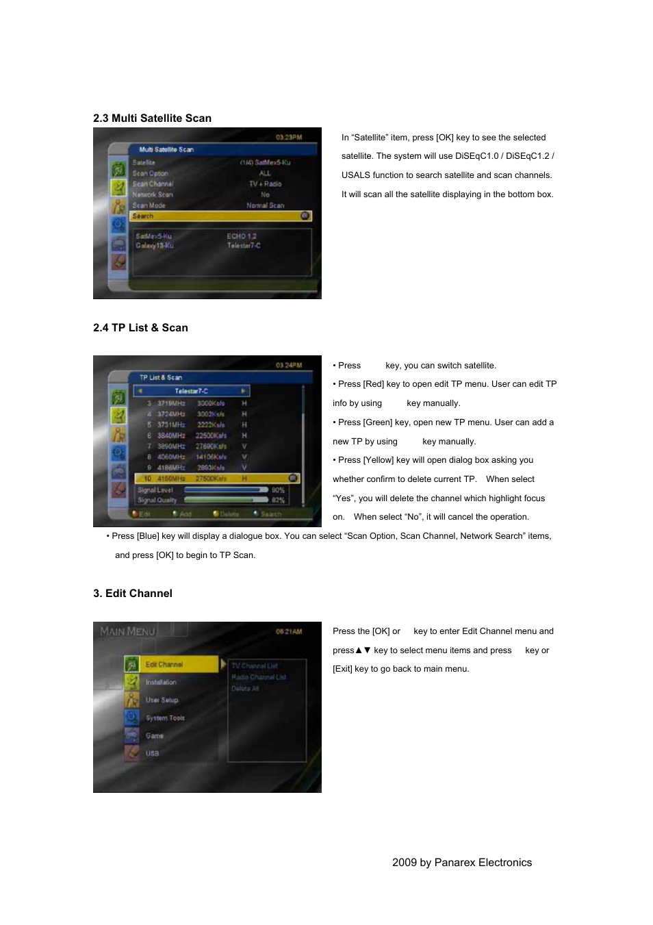 EXPANSYS PANSAT 4500 User Manual | Page 18 / 44