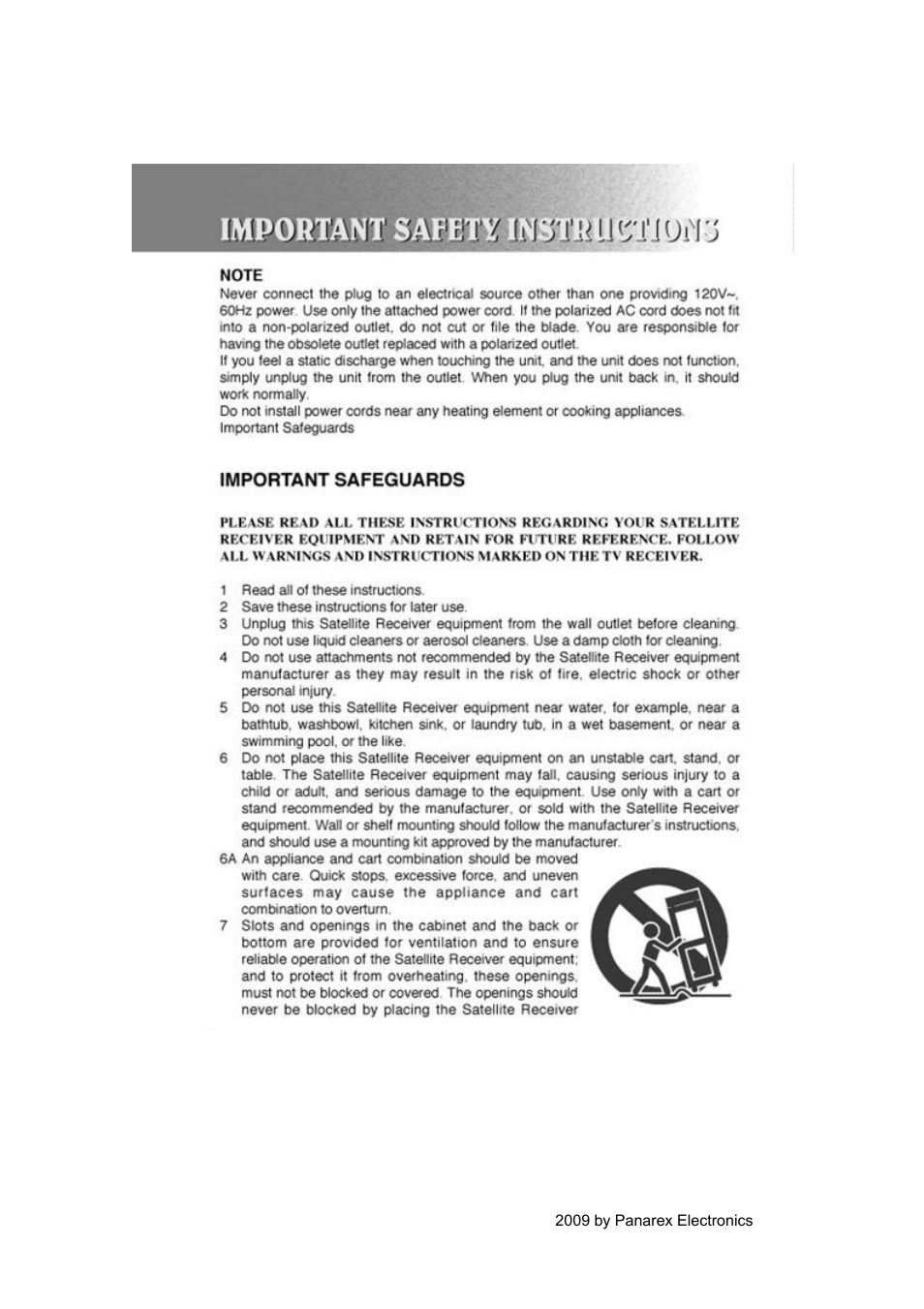 EXPANSYS PANSAT 4500 User Manual | Page 3 / 44