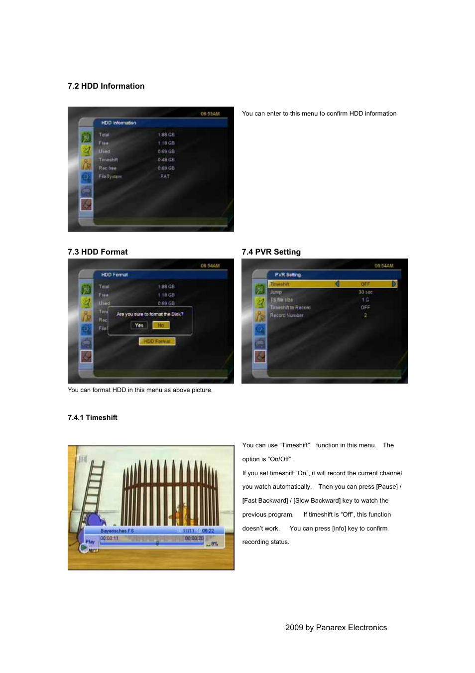 EXPANSYS PANSAT 4500 User Manual | Page 30 / 44