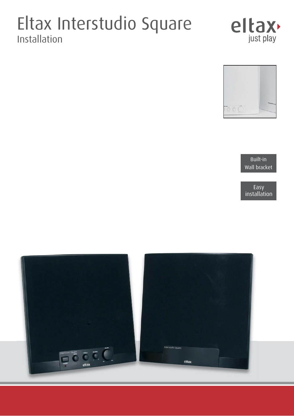 Eltax Interstudio Square 1852 User Manual | 1 page