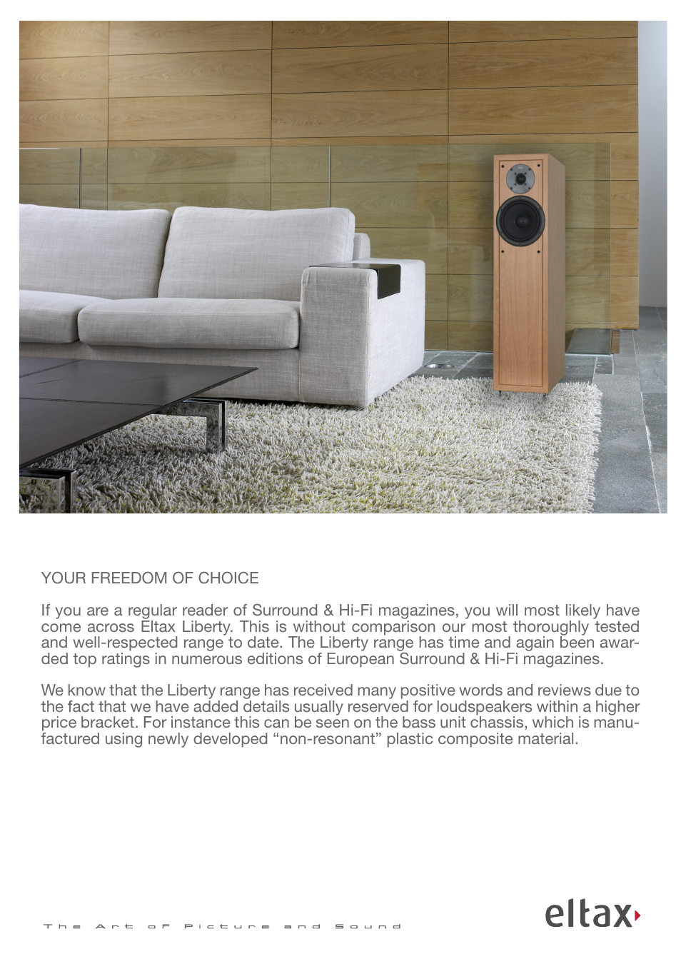 Eltax HiFi Speaker System User Manual | 2 pages