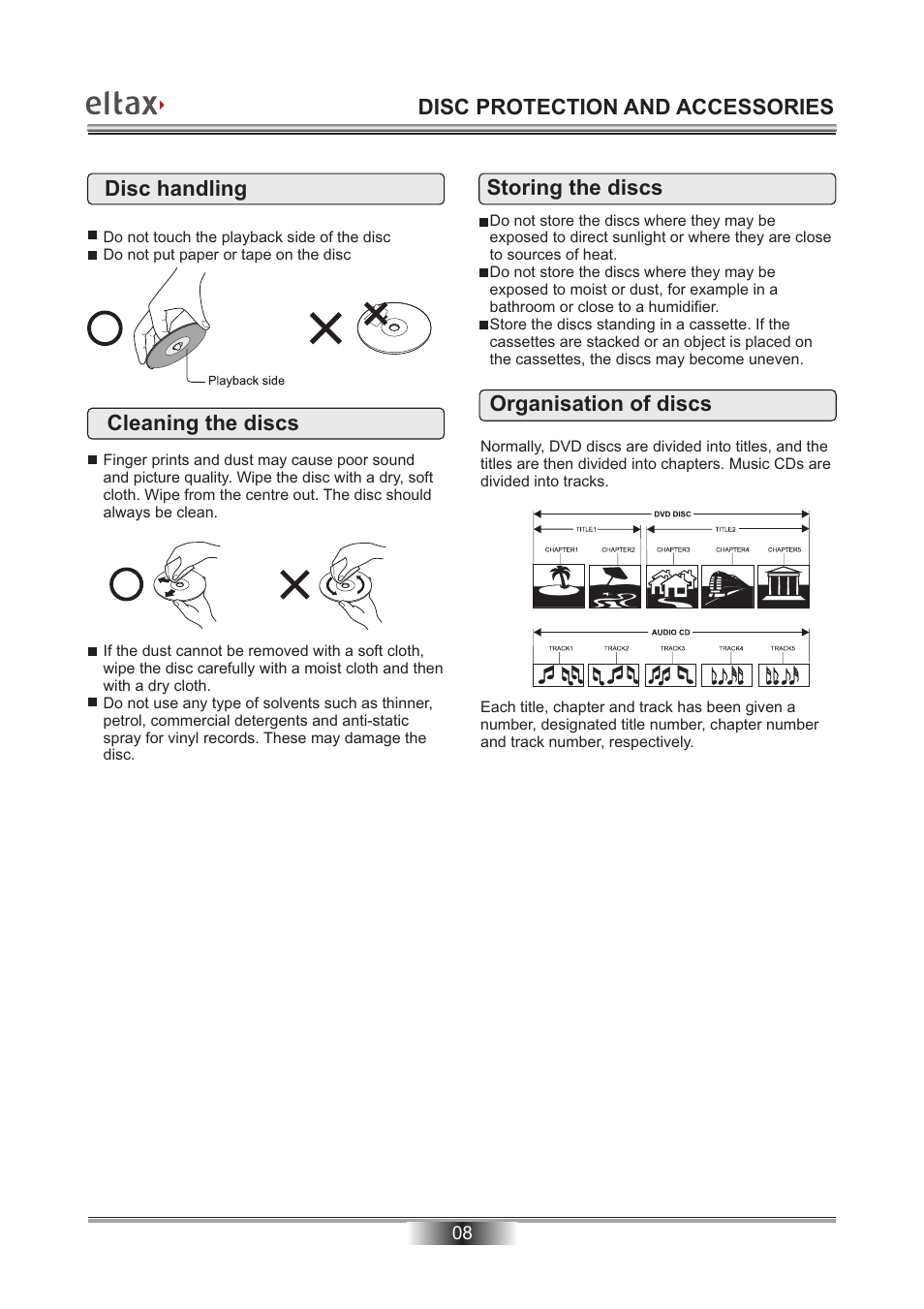 Eltax Millennium DV-300 DivX User Manual | Page 9 / 28