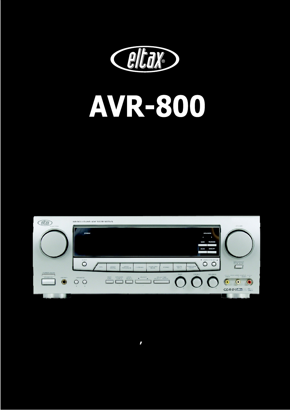 Eltax AVR-800 User Manual | 28 pages