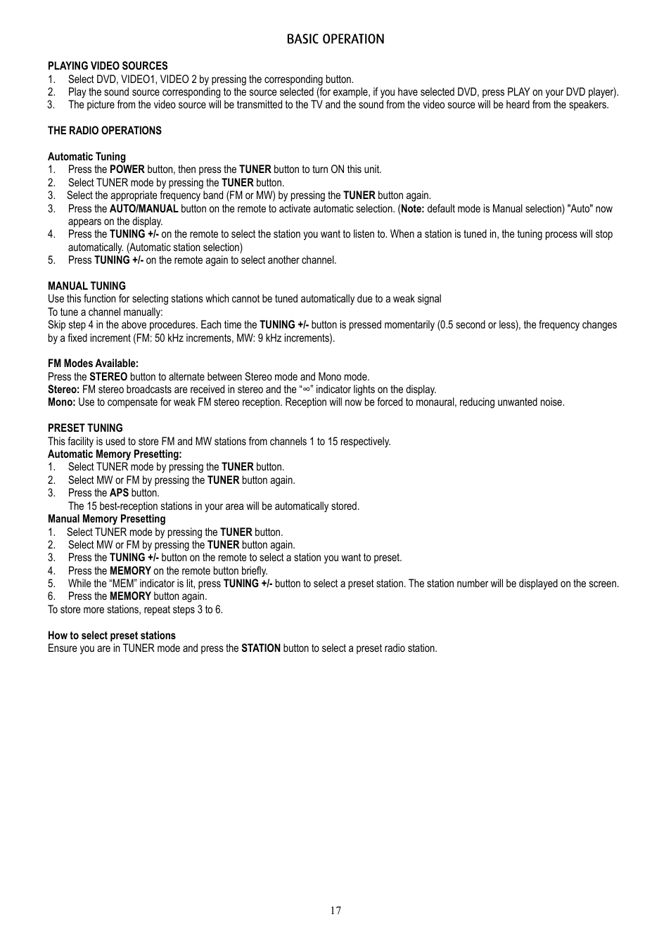 Eltax AVR-320 User Manual | Page 17 / 24