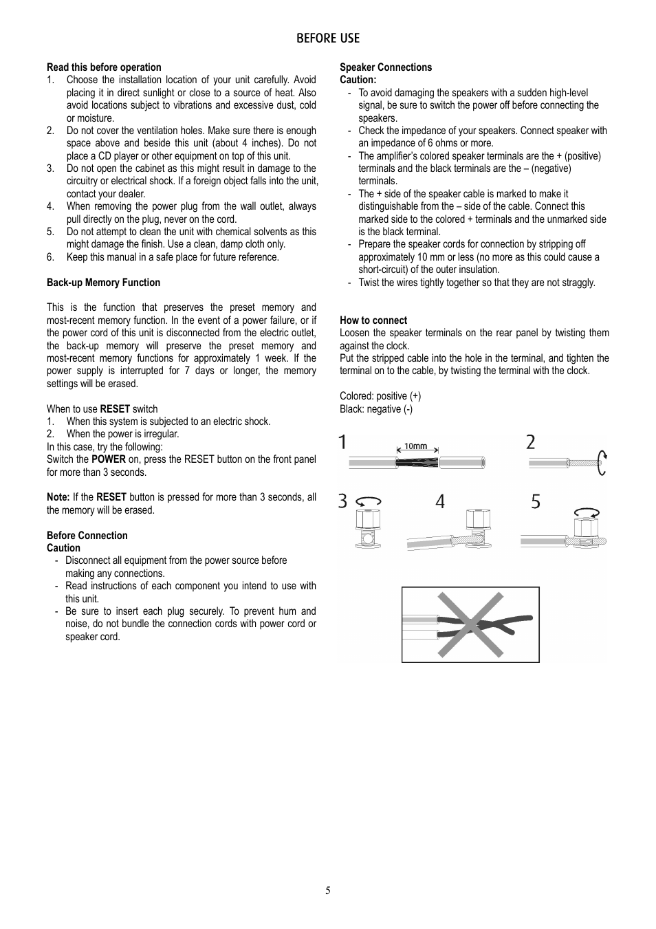 Eltax AVR-320 User Manual | Page 5 / 24