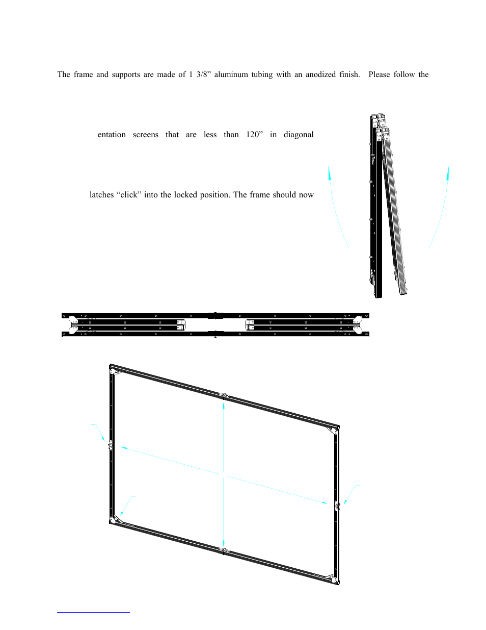 Setup procedure | Elite Screens REV043010-JA User Manual | Page 2 / 10